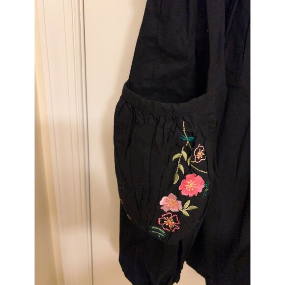 Flowers Floral/Womens/NWT Skirt/Puff Skirt/Stretch Black XL - Picture 9 of 15